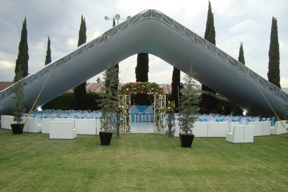 Ceremonia en el Jardín