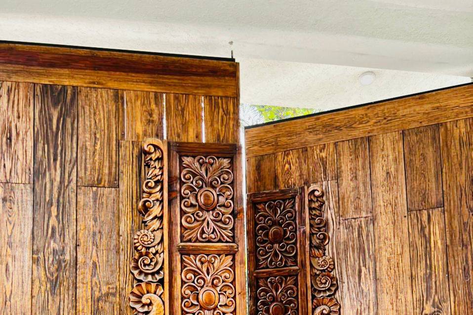 Entrada jardín