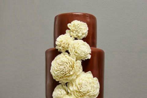 Flores de chocolate