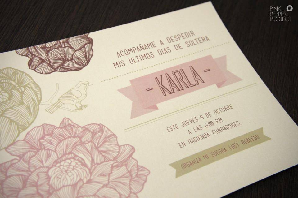 Invitaciones de despedida