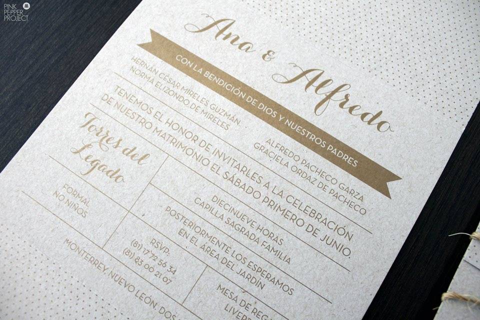 Invitaciones de boda