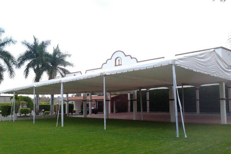 Carpa de 20x10 mts