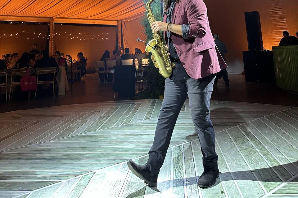 Saxofón para cena de boda