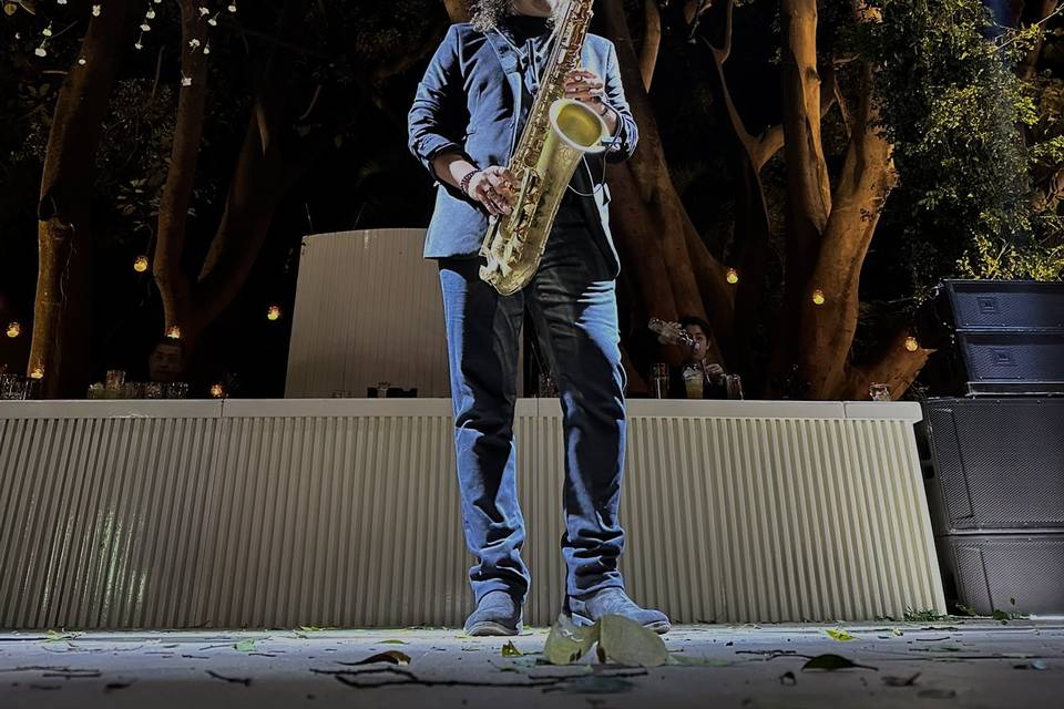Saxofón para cena de boda