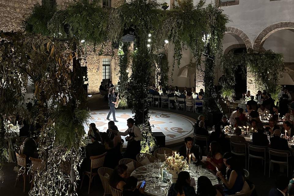 Saxofón para cena de boda