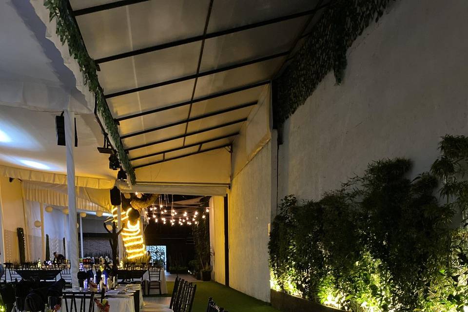 Espacio al aire libre para realizar eventos