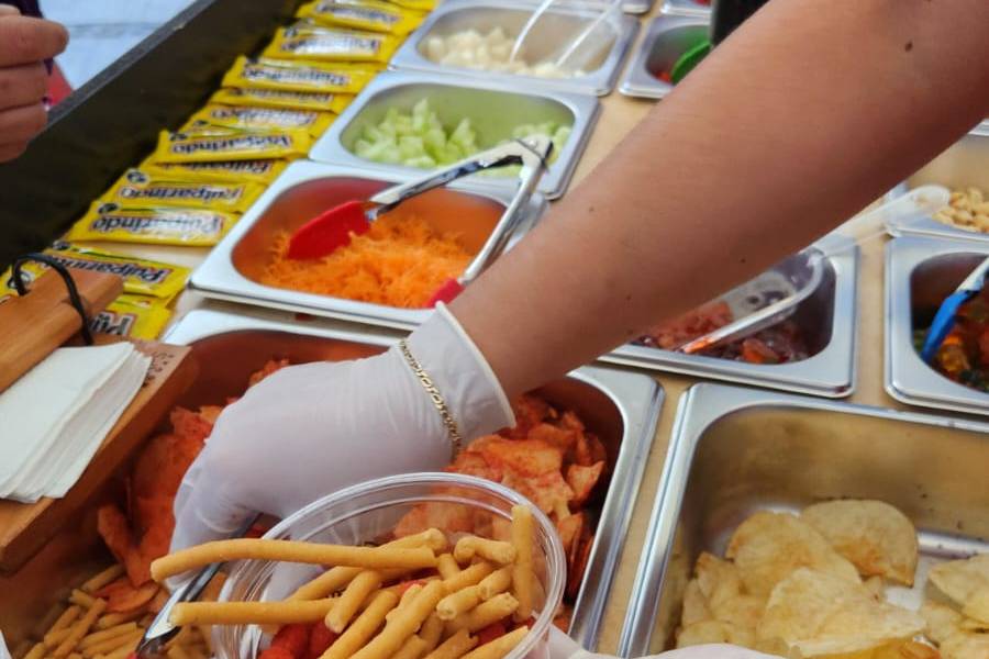Carrito de snacks