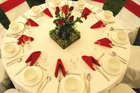 Decoración de la mesa