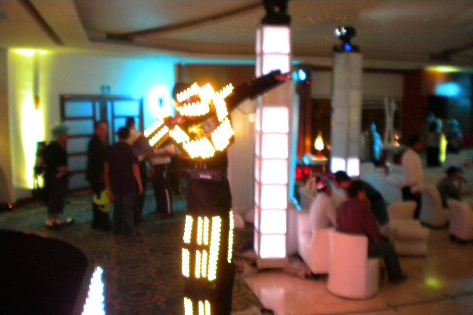 Robot de luces Led