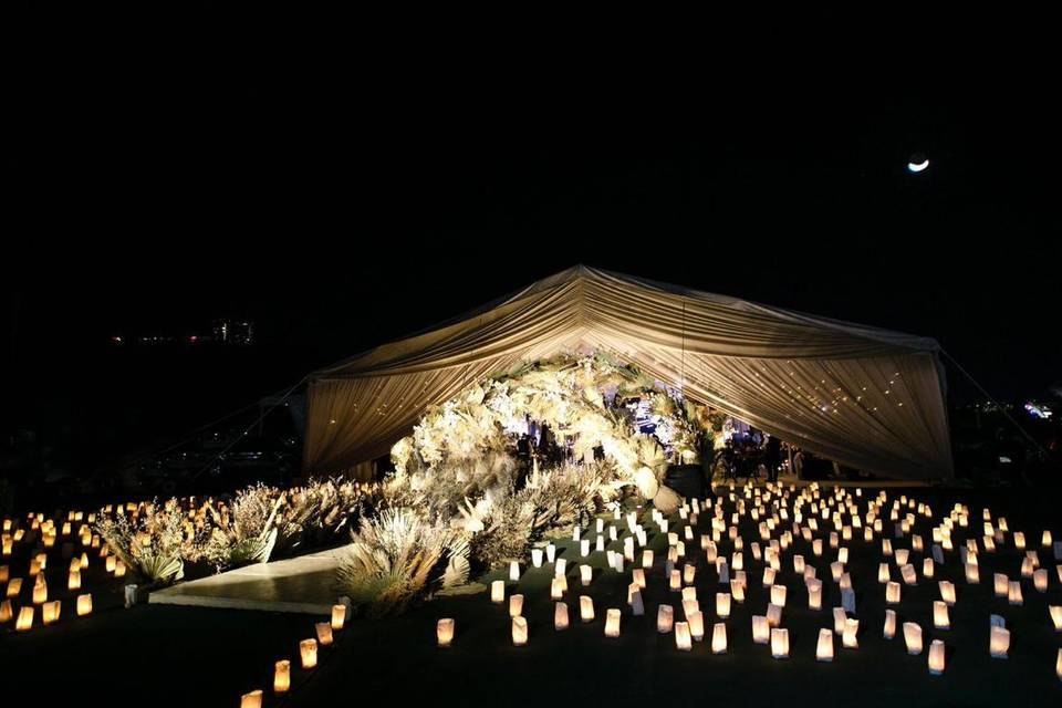 Boda en helipuerto