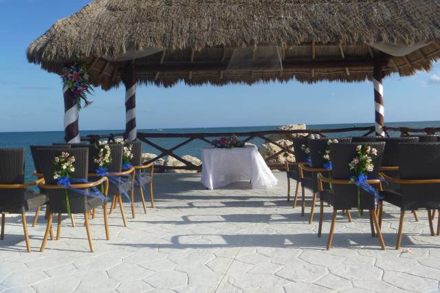 Decoración de gazebo