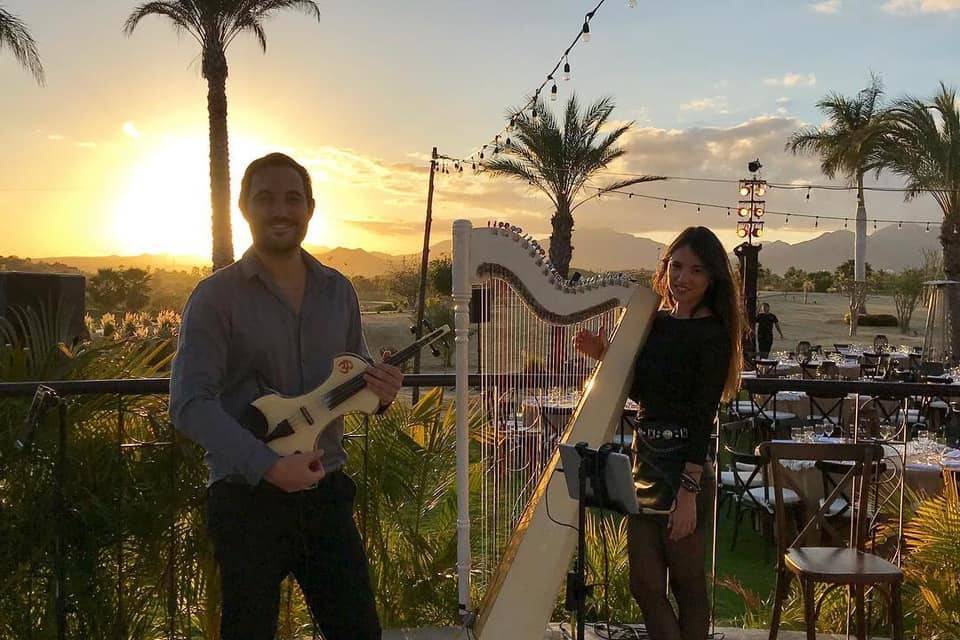 Pavan Duet - Harp & Violin