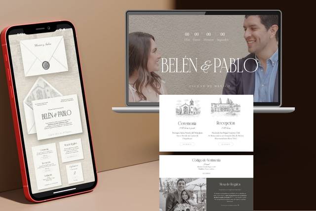 Invitaciones y páginas web