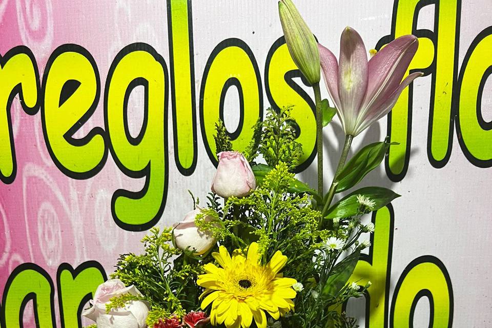 Arreglos florales para decoración de eventos