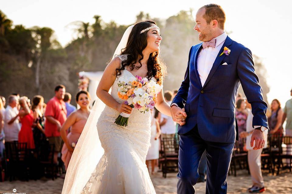 Maquillaje boda en playa