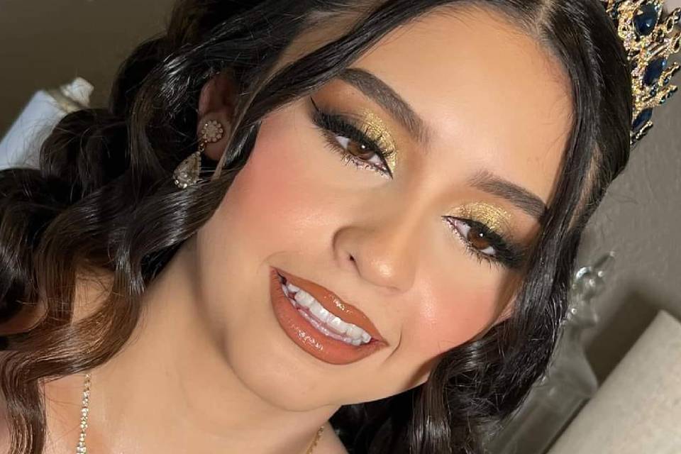 Makeup Glam Novia