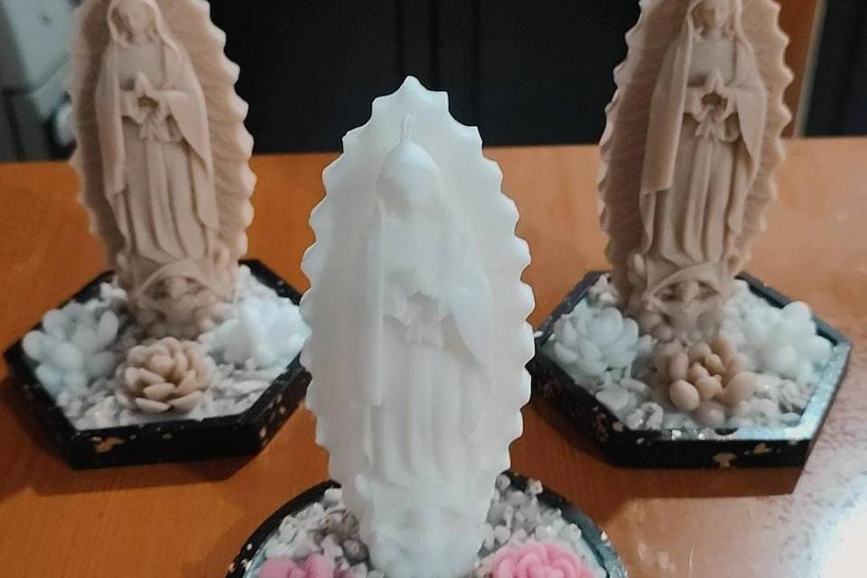 Velas de virgen c/base
