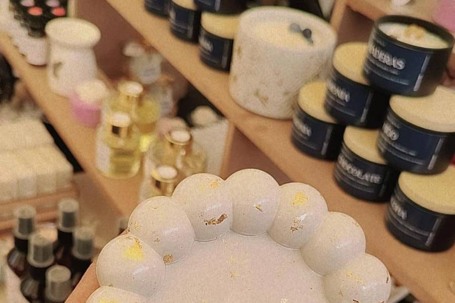 Base circular nube grande