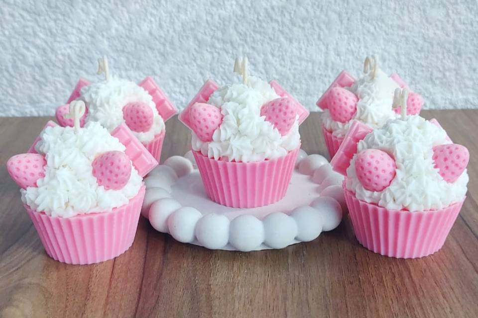 Velas de cupcake