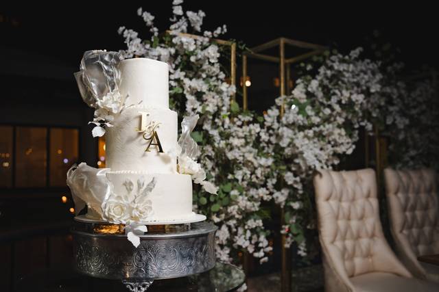 Pastel de 3 pisos para boda