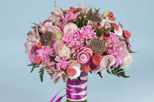 Bouquet en rosa