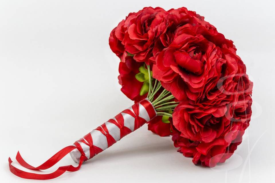 Ramo artificial rojo floristik