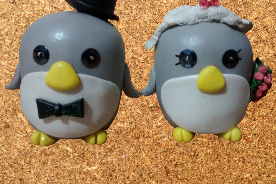 Cake toppers pingu