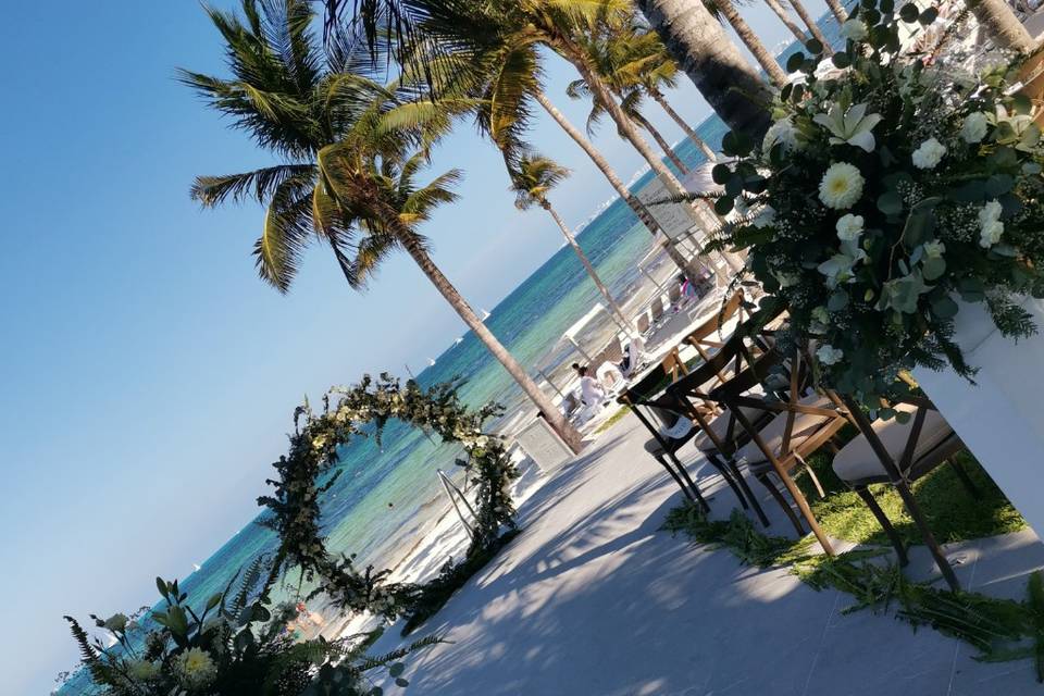 Boda en playa