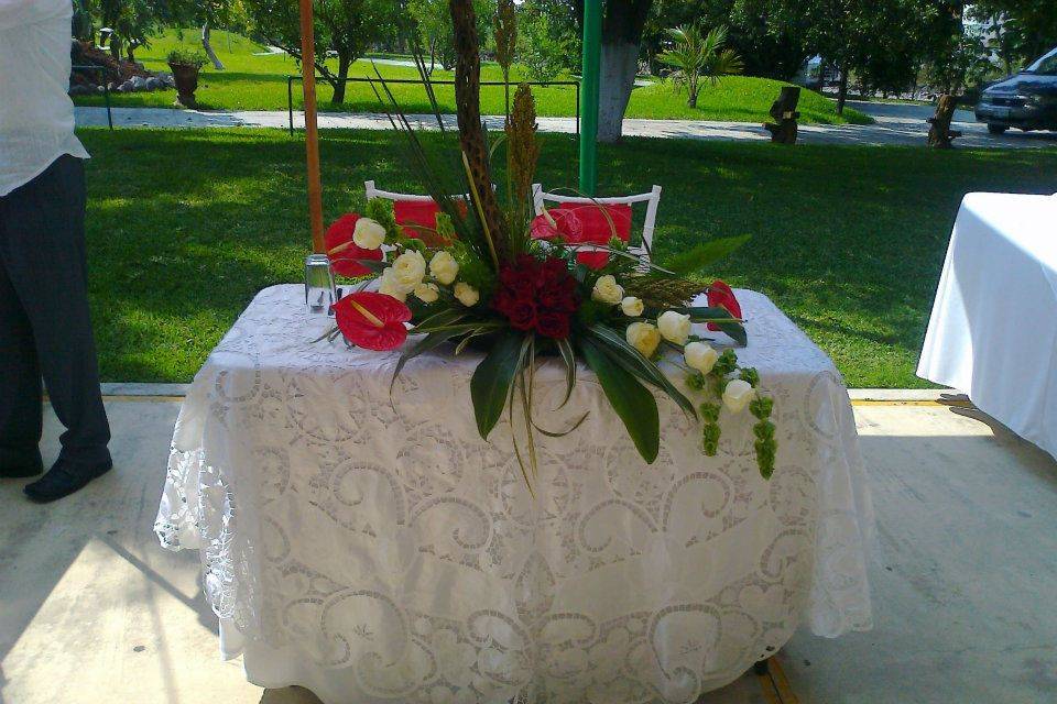 Mesa de novios