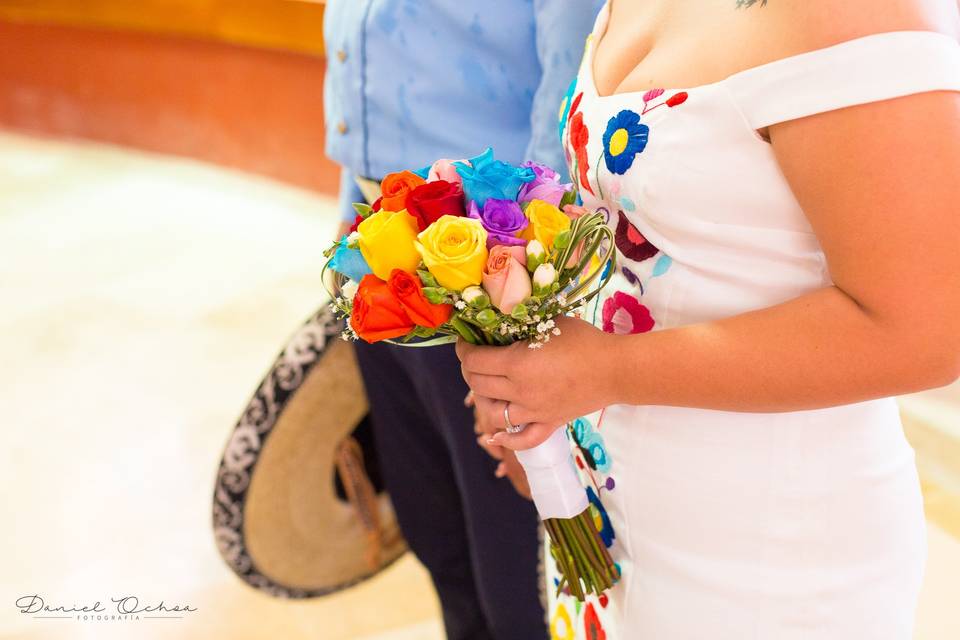 Grisel + Chema Mexican wedding