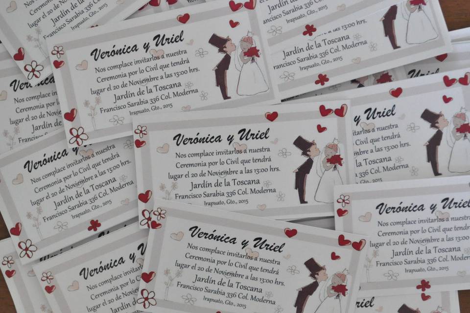 Hecho a Mano Invitaciones