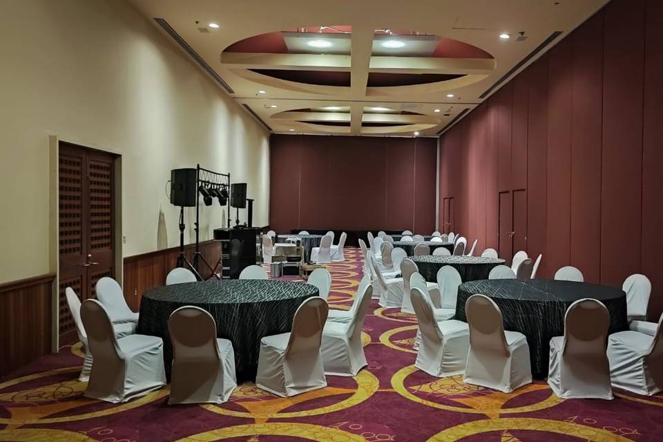 Coctel bienvenida salón Marimb