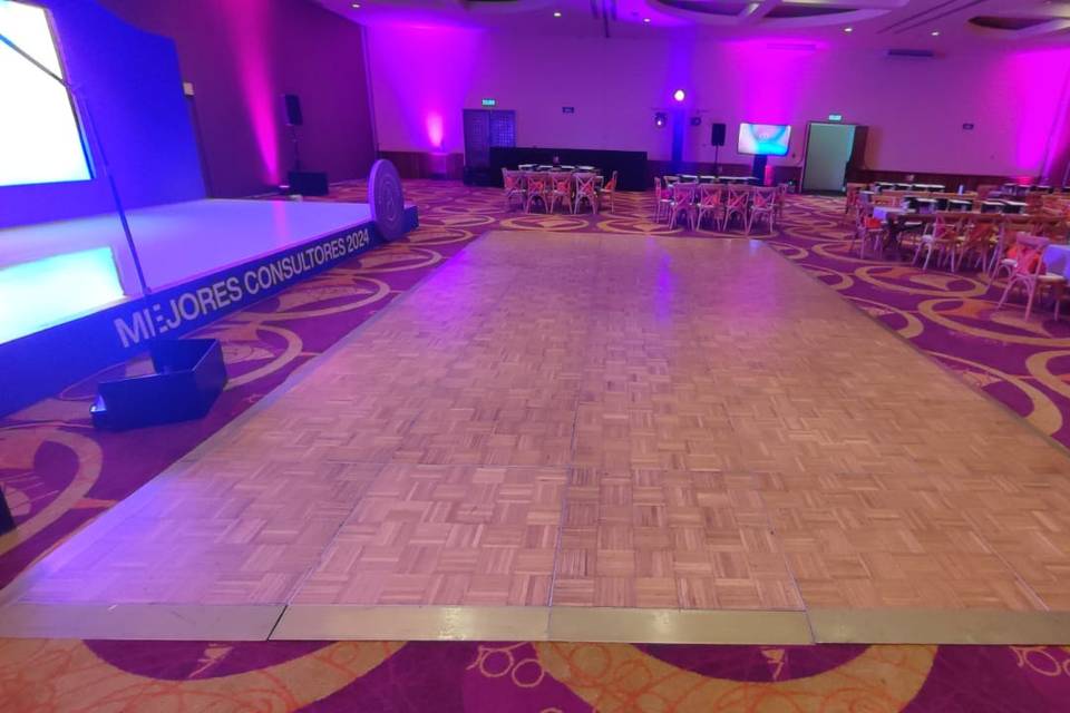 Pista de duela hotel