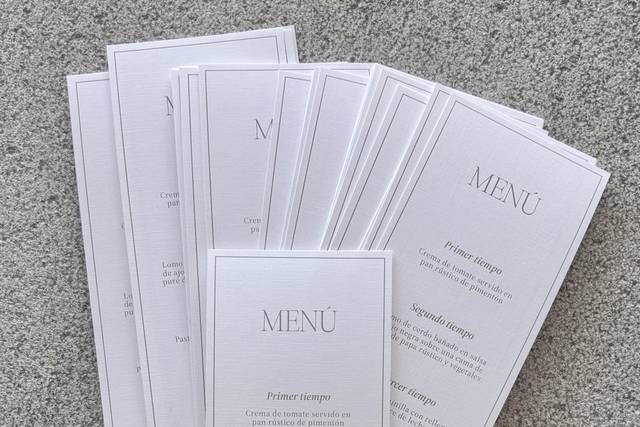 Papelería para celebraciones