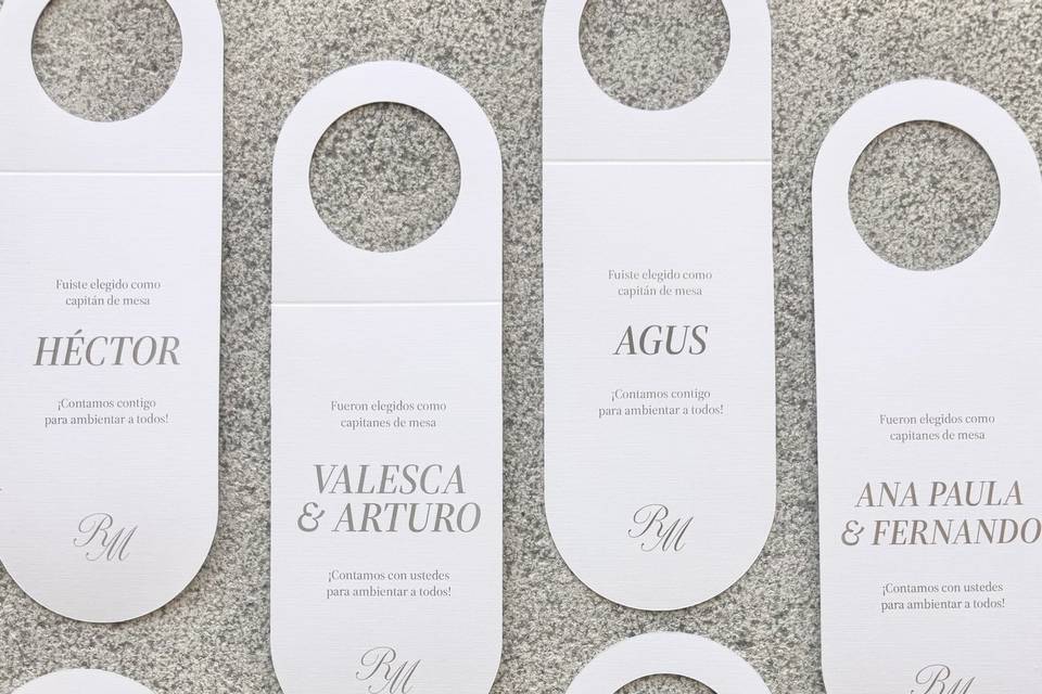 Papelería personalizada