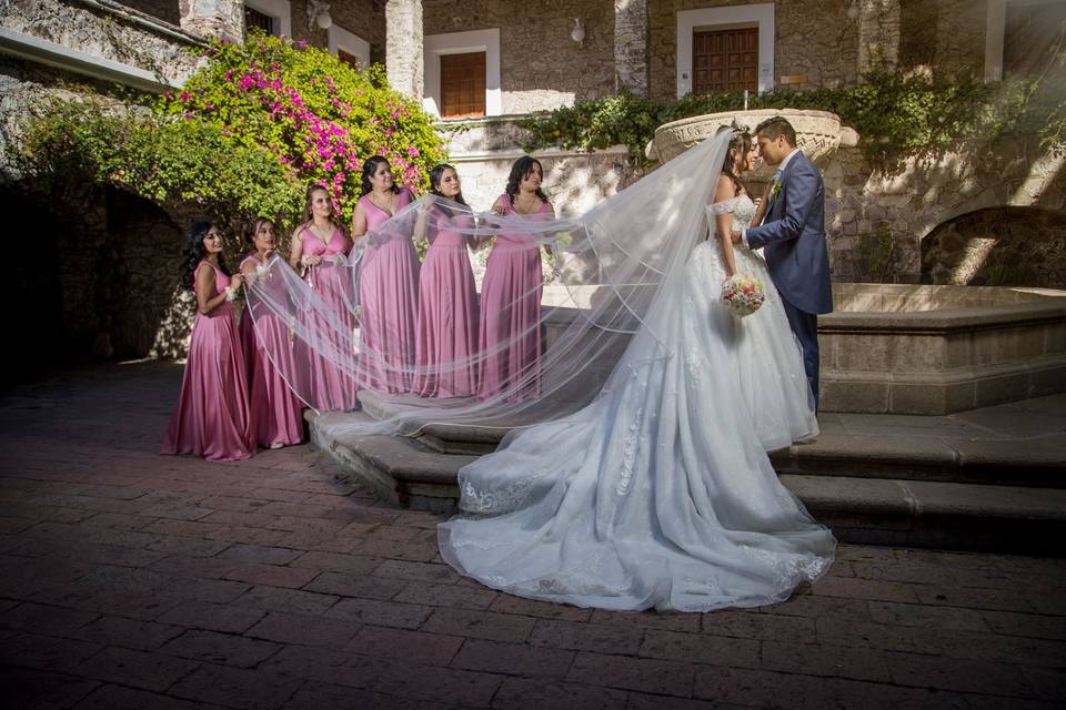 Sesión el día de la boda