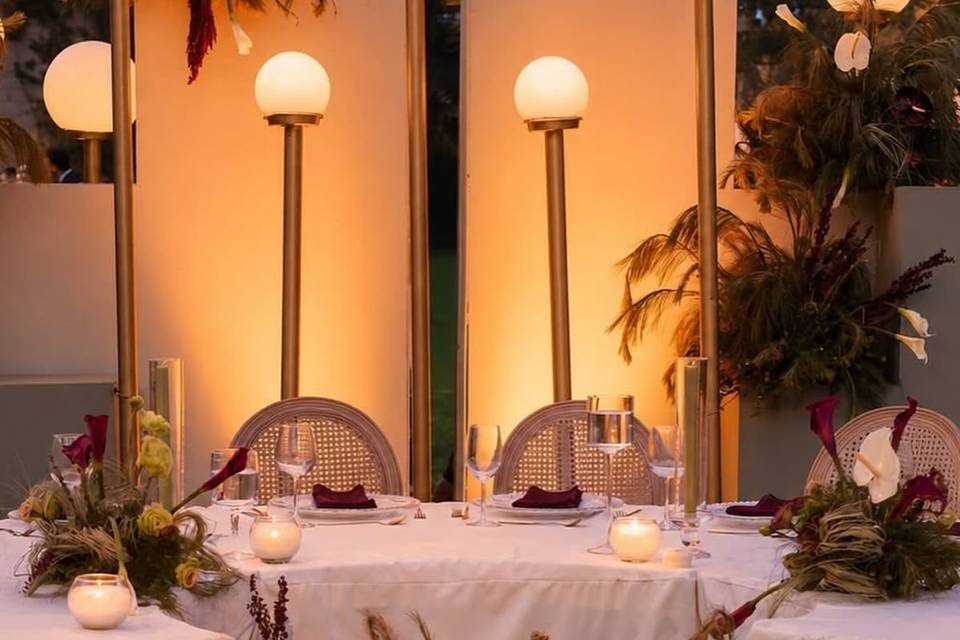 Mesa de novios