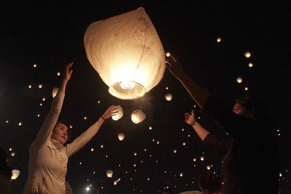 Globos de Cantoya Mérida