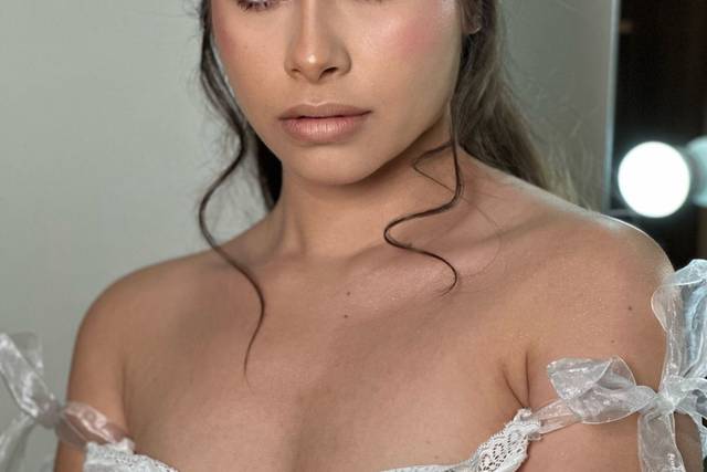 Soft natural makeup