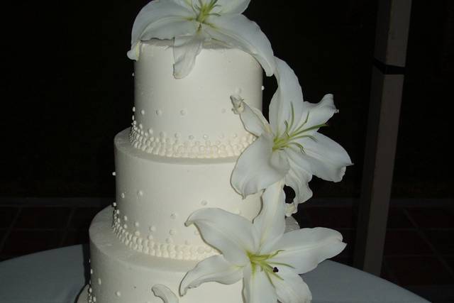 Pastel en crema de mantequilla