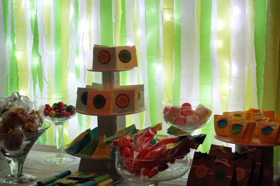 Mesa de dulces boda civil