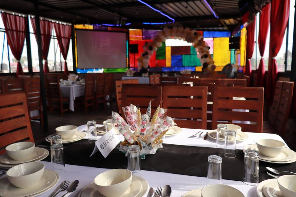Montaje listo para tu evento