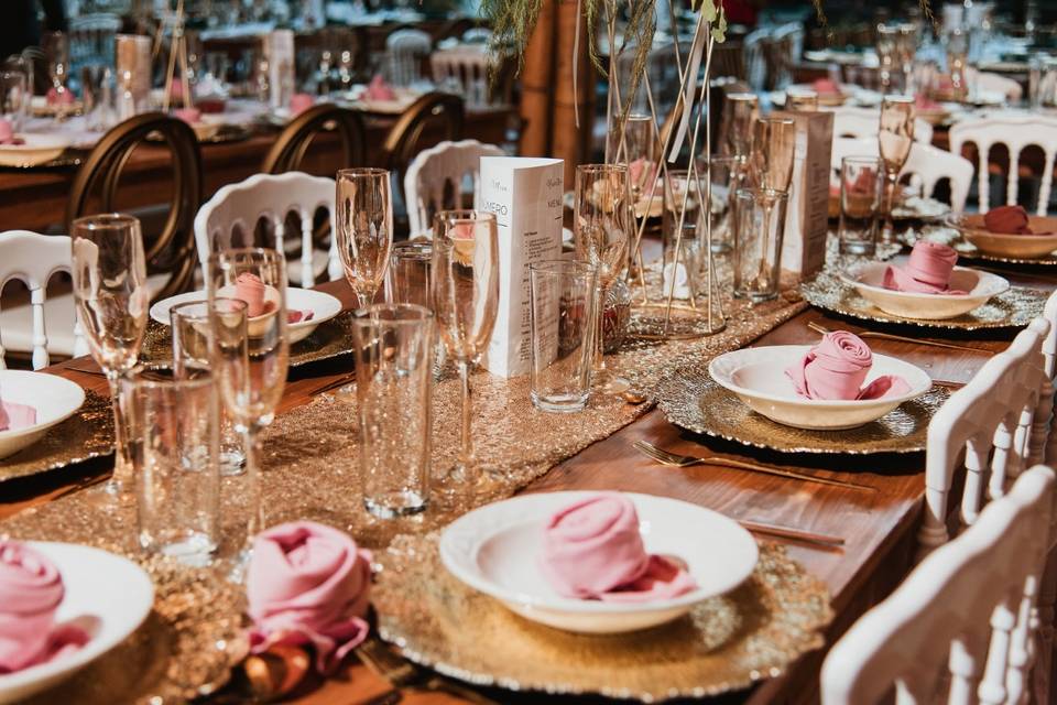 Mesa de los invitados