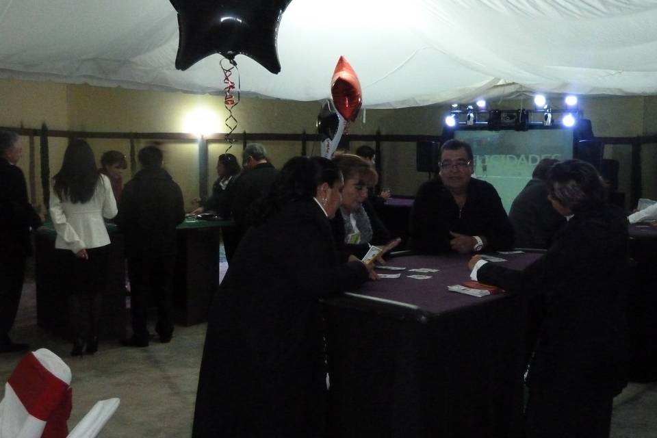 Aniversario con casino