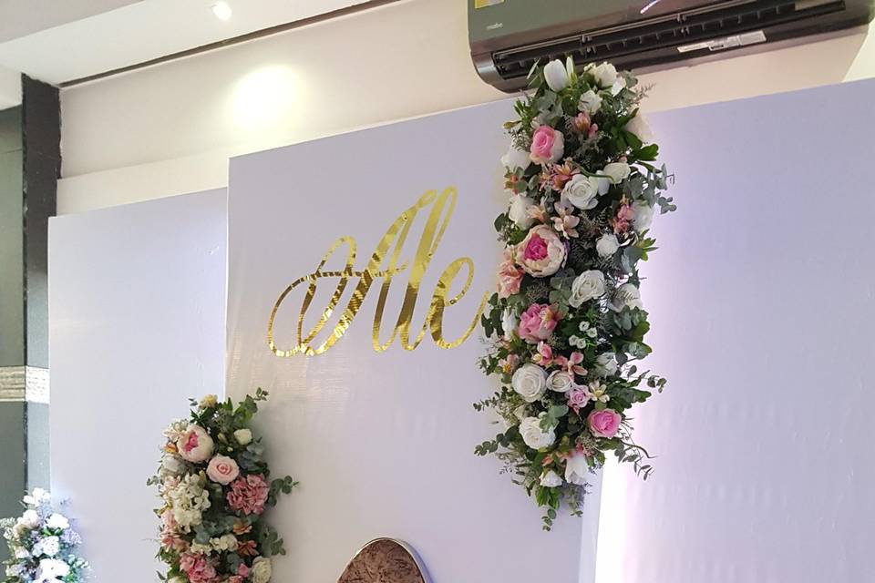 Arte floral para eventos