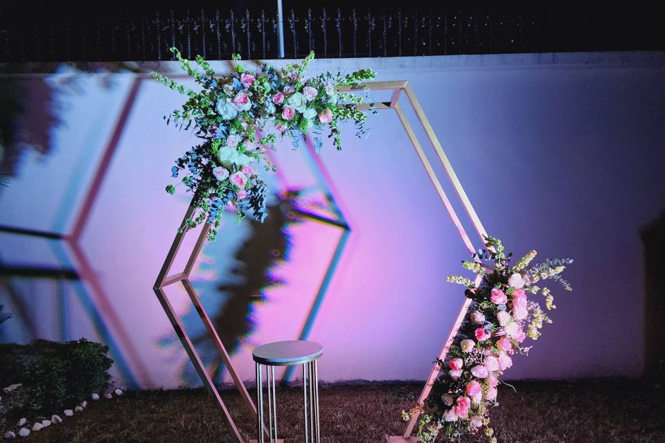 Arte floral para eventos