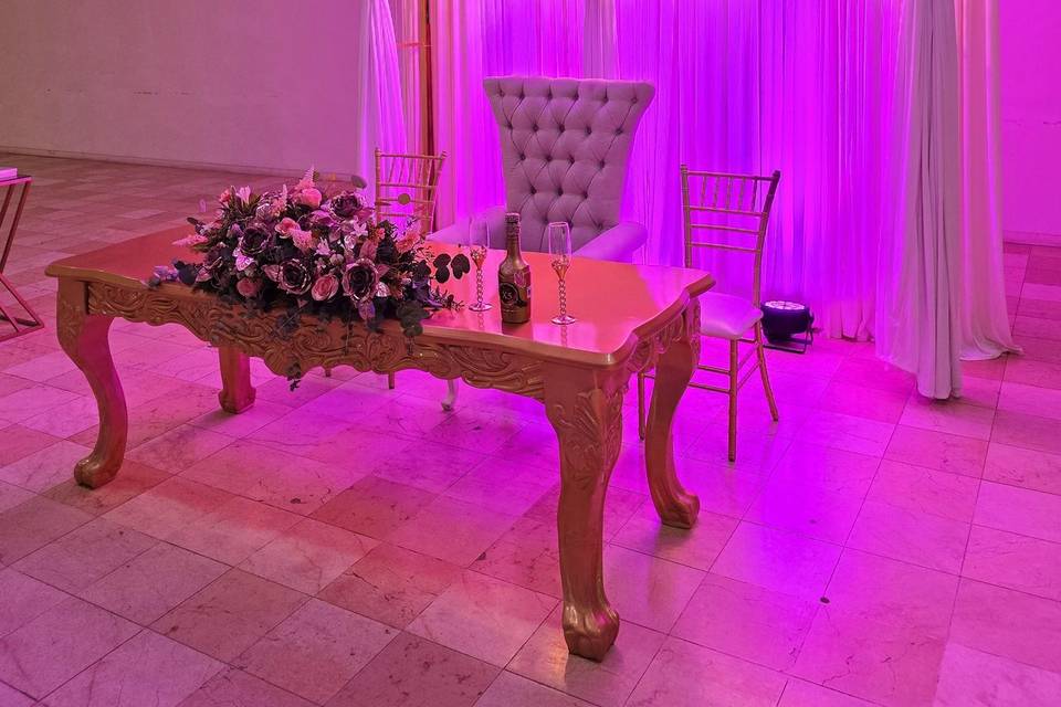 Mesa de honor