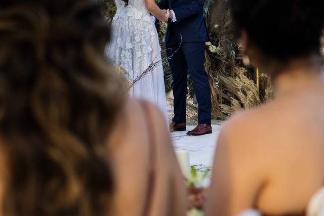 Pareja en ceremonia