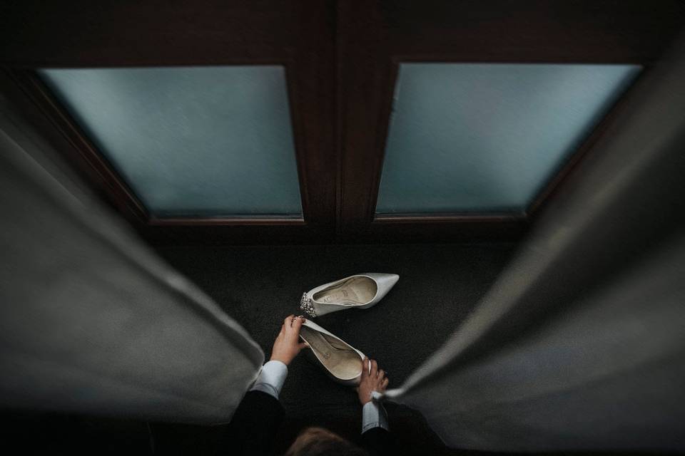Los zapatos de la novia