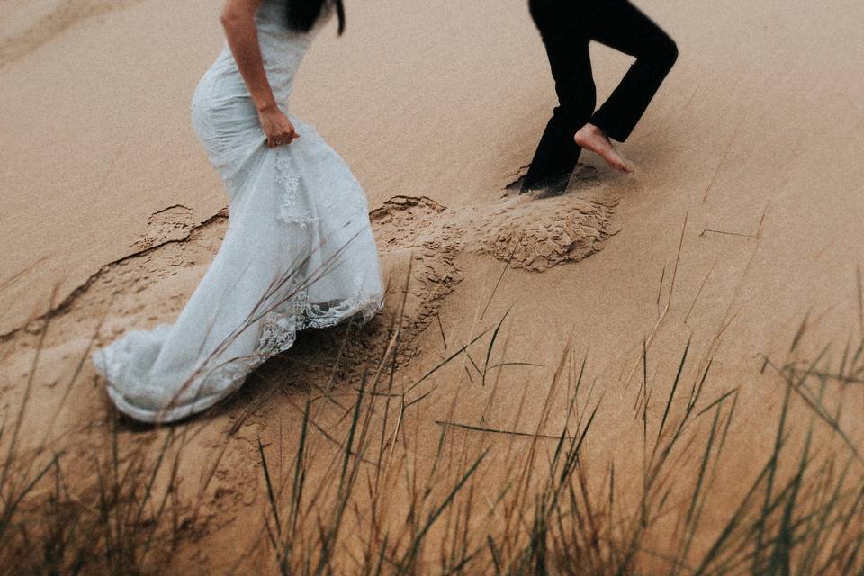 En las dunas
